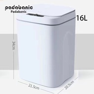 Thùng Rác Thông Minh 16L 22L Padabanic Cảm Ứng Tự Động Đóng Mở Tiện Lợi Dùng Được Hai Kiểu Sạc Tích