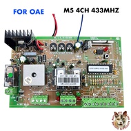 （ FOR OAE ) M5 4CH 433MHZ PANEL / REMOTE CONTROL Autogate Swing / Folding Gate Control Board PCB Panel