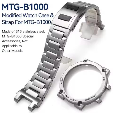 316 Stainless Steel Wristwatch Strap Metal Bracelet For Men Watch Accessories For Casio For GSHOCK W