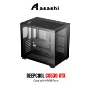Deepcool CG530 ATX Case w/4 ARGB Fans - Black