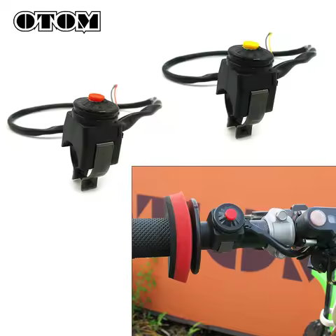 OTOM Motorcycle Engine Starter Kill Switch Normally Momentary Open ONOFF For HONDA KTM HUSQVARNA YAM
