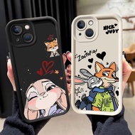 N-8 Zootopia Soft Casing for iphone 15 17 16 XR XS X Pro Max