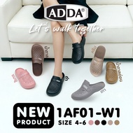 ADDA 1AF01-W1 Women's Rubber Shoes Open Toe Lightweight Comfortable To Wear Soft Sole