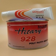 nissan hitary 928 poly putty simen kereta 1kg grey / brown
