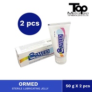 พร้อมส่ง เจลเพิ่มตวามสุข ORMED Sterile Lubricating Jelly 50 g x 2 หลอด เจลหล่อลื่น สูตรปราศจากเชื้อ 