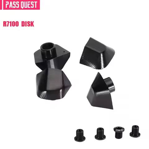 PASS QUEST double chainring 2X bolt modification cap suitable for R7000 R8000 R9100 DU R8100 UT R920