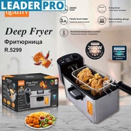 3L Large Capacity Deep Fryer Household Small Electric Fryer Commercial Constant Temperature French F