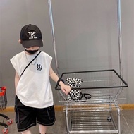 เสื้อแขนกุดNy เสื้อยืดเด็ก 🇨🇷พร้อมส่งใน🇨🇷