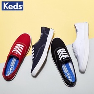 Wu Ying 【Free Sock】4 Color Keds Women White Shoes Korean Fashion Classic Canvas Sneakers