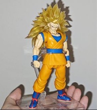 龍珠shf Re Custom 超三悟空 透明頭雕 翻模豬娃 shf