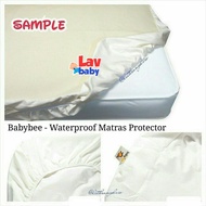 Babybee Waterproof Mattress Protector 95x65cm Waterproof Bed Sheet