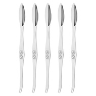 Seafood Tool Crab Crackers Picks Spoons Stainless Steel Crab Peel Shrimp Tool Lobster Clamp Pliers C