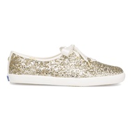 KEDS WF57125 CHAMPION PLATINUM SILVER Women's Sneakers Lace-up Gold Glitter hot sale