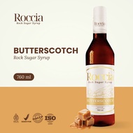 Roccia Rock Sugar Syrup Butterscotch - Syrup Gula Batu Rasa Butterscotch 760ml