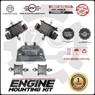 ZW Mazda BT50 / Ranger (2007) 4WD Auto Engine Mounting Kit Set