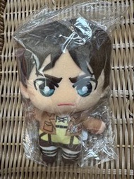 進擊的巨人 艾倫 葉卡 Eren Yeager毛公仔掛飾
