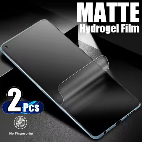 2Pcs Matte Hydrogel Film For Huawei Y9 Y7 Y6 Y5 Prime 2018 2019 TPU Screen Protector For Huawei Y7 Y