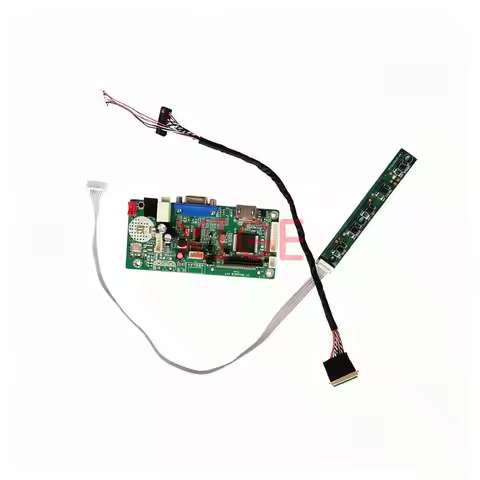 For HSD101PHW1 HT101HD1 LP101WH1 M101NWN8 Controller Board Kit DIY 40-Pin LVDS 1366x768 1366*768 VGA