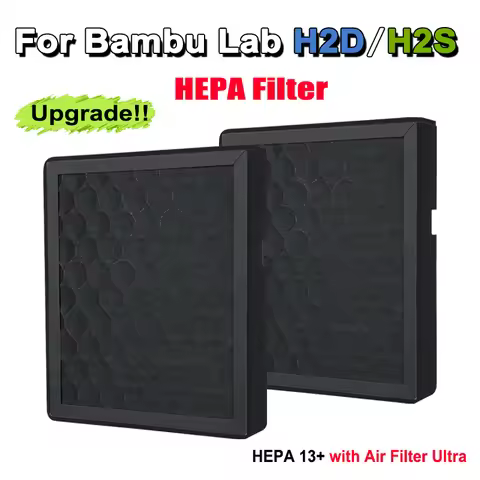 For Bambu Lab HEPA 13 + G4 + Activated Carbon Combo Air Filter Ultra for H2D Series 3D Printers OEM 