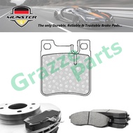 Münster Disc Brake Pad Rear for Mercedes Benz S-Class W140 V140 300SE 2.8 93'-08' M104.944 300SE 3.2