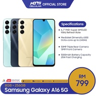 [READY STOCK] Samsung Galaxy A16 5G (8GB+256GB) Smartphone - Original 1 Year Warranty by Samsung Mal