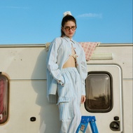 lookbooklookbook parker shirt blue stripe