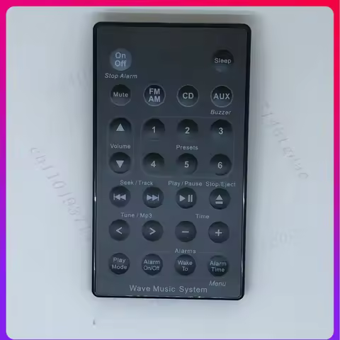2pcs for Bose Wave Music System Black Remote for AWRCC1 AWRCC2 CD-