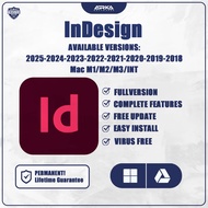 【Lifetime】 Adobe ID InDesign Supports Windows/Mac/M1 M2 M3 Intel Lifetime Use 2025~2018 Version