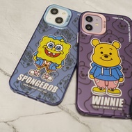 COLORIMD IP CASING PELINDUNG SPONGEBOB GARFIELD WINNIE ip 11 ip 11 pro max ip 12/12 pro ip 12 pro ma