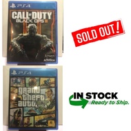 COD BLACK OPS 3/ GTA V (PS4 USED GAME)