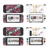 Matte TPU Soft Cover Protective Case for Nintendo Switch Oled NS Console Joy-Con Front Back Shell Protector For Xenoblade 3 Skin