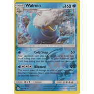 English Pokemon Card Walrein - 52/236 - Reverse Holo Sun & Moon: Cosmic Eclipse Singles