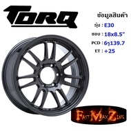 APP Wheel E30 ขอบ 18x8.5" 6รู139.7 ET+25 สีGM ล้อแม็ก18 แม็กรถยนต์ขอบ18 แม็กขอบ18 RE30