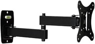 TV Mount,Sturdy Stainless Steel Floating TV Wall Shelf for Most 10-24 Inches TVs,Flat TV Wall Bracket up to 15KG Tilting Height Adjustable, Max 100x100mm