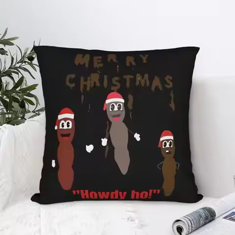 Mr Hankey Howdy Ho The Christmas Southparkd Pillowcase Polyester Cushion Cover Gift Throw Pillow Cas