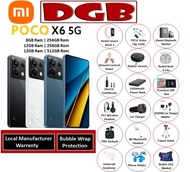 Xiaomi Poco X6 5G | 8GB Ram+256GB Rom | 12GB Ram+256GB/512GB Rom | Snapdragon 7s Gen 2 | Xiaomi Malaysia Warranty