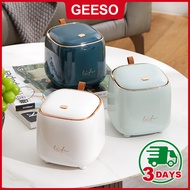 GEESO Mini Dustbin Tong Sampah Kecil Mini Trash Bin Trash Can Rubbish Bin Garbage Bin Tong Sampah Be