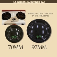 la germania burner cap Oven Hob Gas Flame Cap Cover Universal La Germania gas stove Cap Black Original Llmited Stock