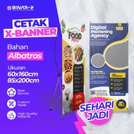 Print X-Banner Albatros custom cheap quality