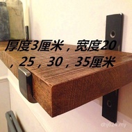 Bookshelf Bookshelf Kitchen Partition Wall Hanging Wall Living Room One-word Collection Retro Shelf 