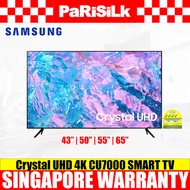 Samsung CU7000 Crystal UHD 4K Smart TV [43 | 50 | 55 | 65inch] (Energy Efficiency (NEA) - 4 Ticks)