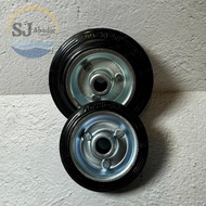 (1 PC) MULLER Rubber Wheels Trolley Wheels Only 3 4 5 6 Inch Wheels Only | SJ ABADIE |