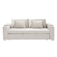 SB Design Square SB DESIGN SQUARE โซฟาเบด 3 ที่นั่ง รุ่น Rasia สีเบจ (220x101x90 ซม.)