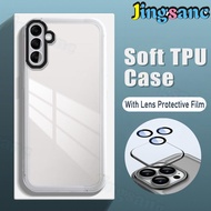 Jingsanc với ống kính phim mờ vỏ điện thoại cho Samsung Galaxy A14 5G/A14 LTE/A14 4G/A54 5G/A24 4G/A