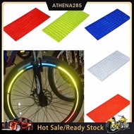 Fluorescent MTB Bike Bicycle Sticker Cycling Wheel Rim Reflective Stickers Decal