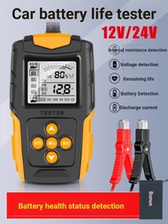 Car Battery Tester Electric Vehicle Battery Tester 12v24v Battery Life Capacity Internal Resistance 