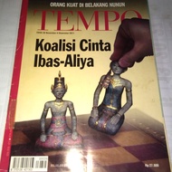 majalah Tempo bekas Tahun 2011