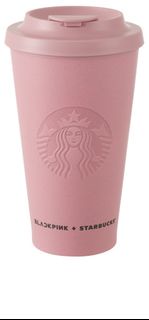 Starbucks X BLACKPINK 聯名環保杯 BLACKPINK ROSÉ Starbucks隨行杯 15.5OZ