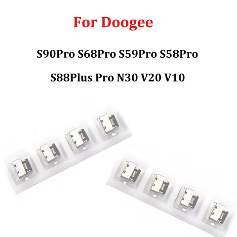 1-10Pcs USB Charger Charging Port Type C Plug For Doogee S90Pro S68Pro S59Pro S58Pro S88Plus Pro N30