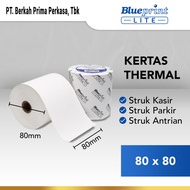 Kertas Thermal Kertas Struk Kasir Tol Blueprint Lite 80 x 80 80x80os 80x80 mm - 1 Roll